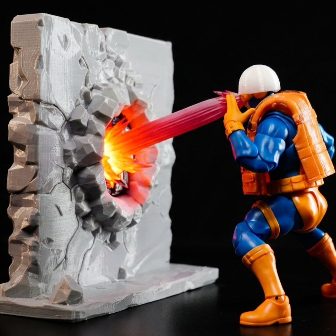 Kit de Construcción y Arquitecto 112 Diorama para Marvel Legends y SH Figuarts