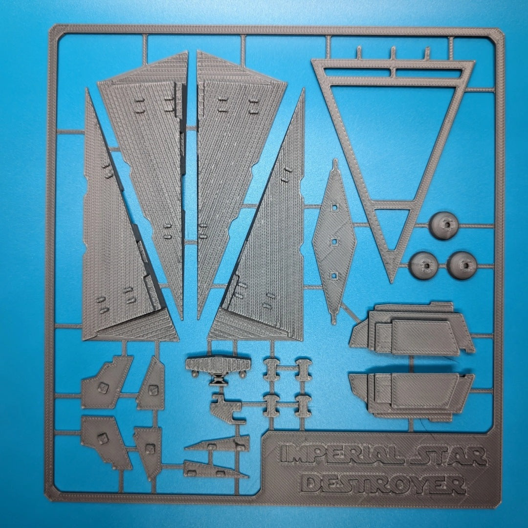 Imperial Star Destroyer Star Wars Kit Card