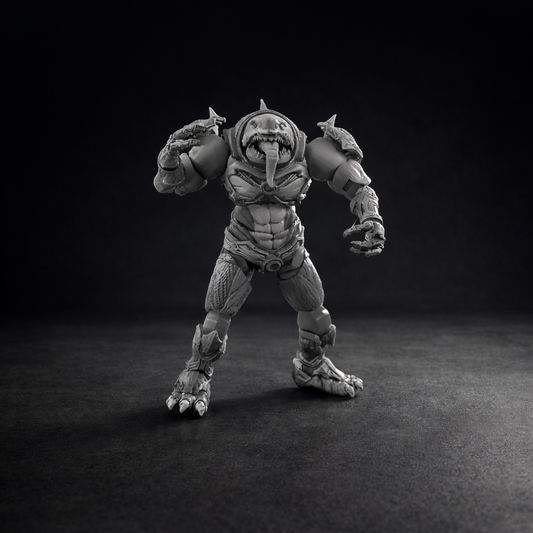 Paraph Tiburon Figura Articulada 30 cm Para armar y pintar