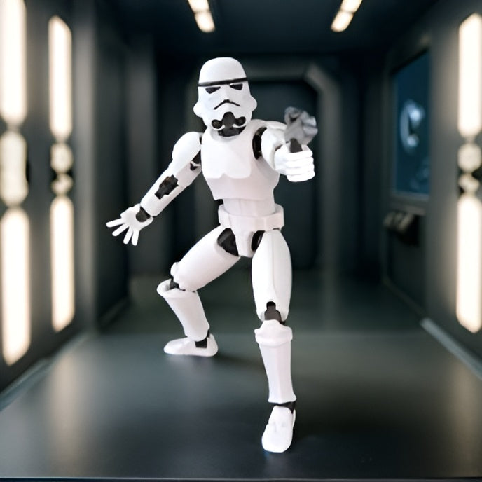 Stormtrooper Dummy 13 StarWars - Figura de Acción para Armar o Jugar