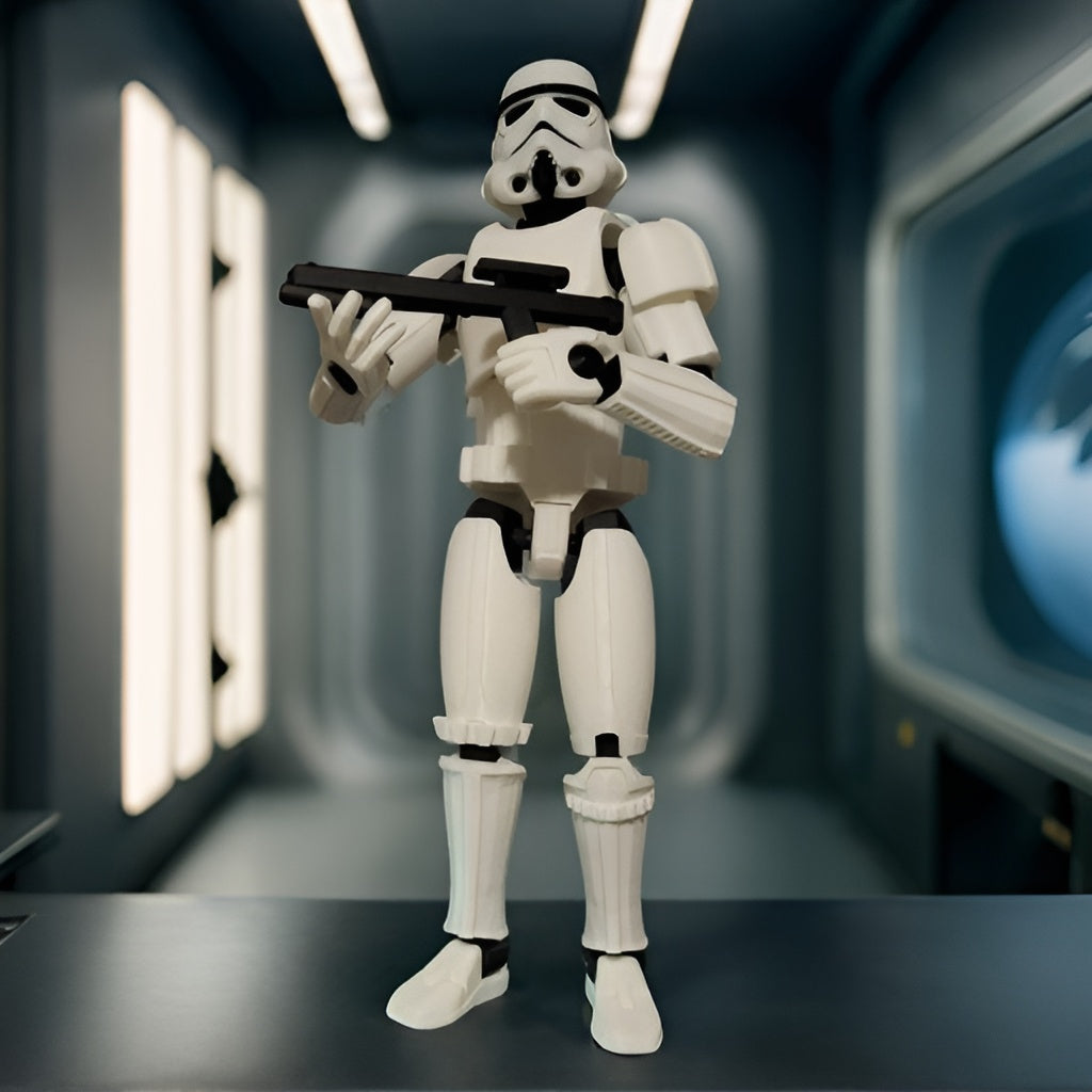 Stormtrooper Dummy 13 StarWars - Figura de Acción para Armar o Jugar