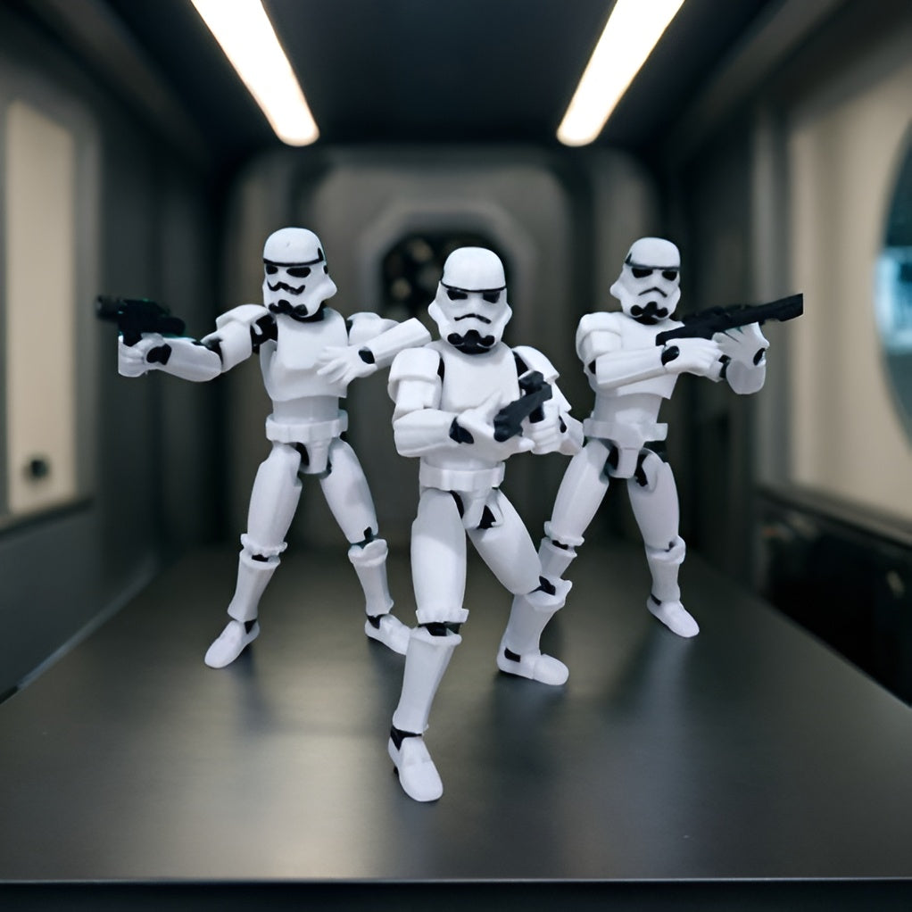 Stormtrooper Dummy 13 StarWars - Figura de Acción para Armar o Jugar