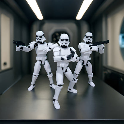 Stormtrooper Dummy 13 StarWars - Figura de Acción para Armar o Jugar