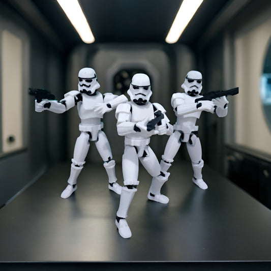 Stormtrooper Dummy 13 StarWars - Figura de Acción para Armar o Jugar