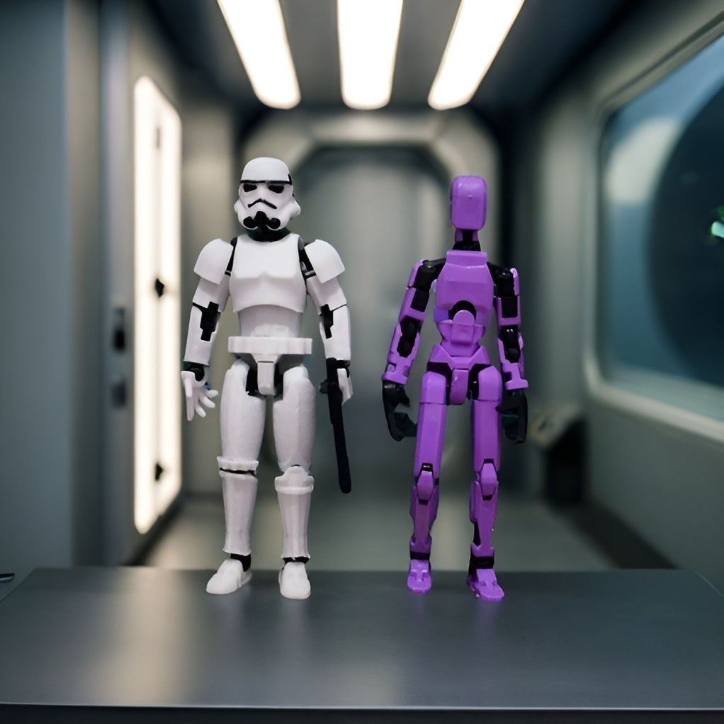 Stormtrooper Dummy 13 StarWars - Figura de Acción para Armar o Jugar