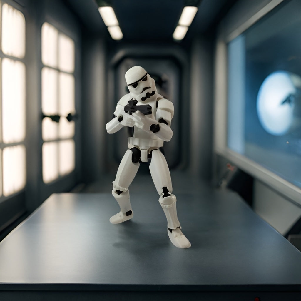 Stormtrooper Dummy 13 StarWars - Figura de Acción para Armar o Jugar