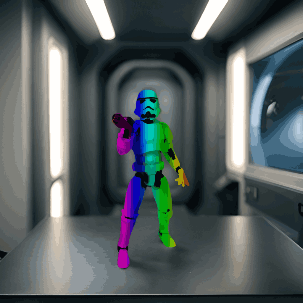 Stormtrooper Dummy 13 StarWars - Figura de Acción para Armar o Jugar
