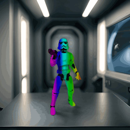 Stormtrooper Dummy 13 StarWars - Figura de Acción para Armar o Jugar