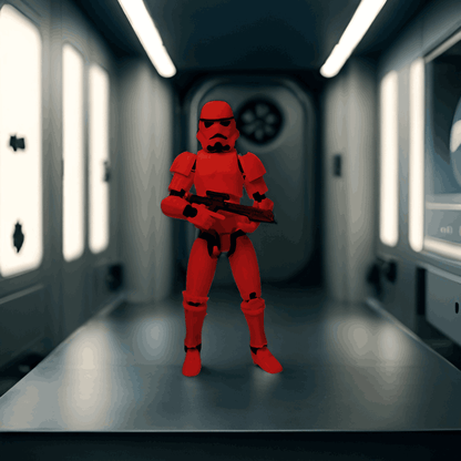 Stormtrooper Dummy 13 StarWars - Figura de Acción para Armar o Jugar