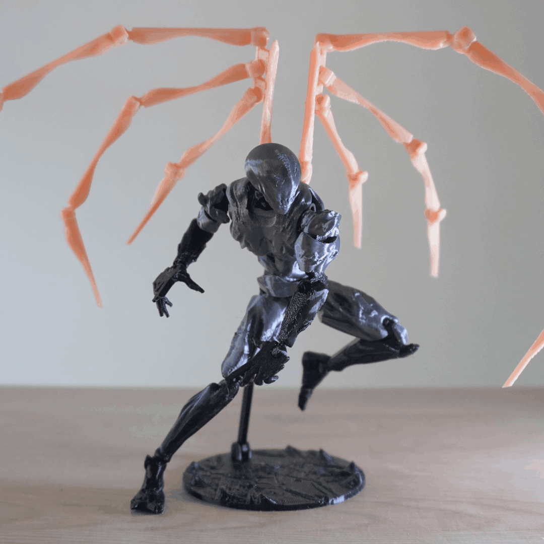 VenomBlade Figura super posable escala Marvel Legends Venom